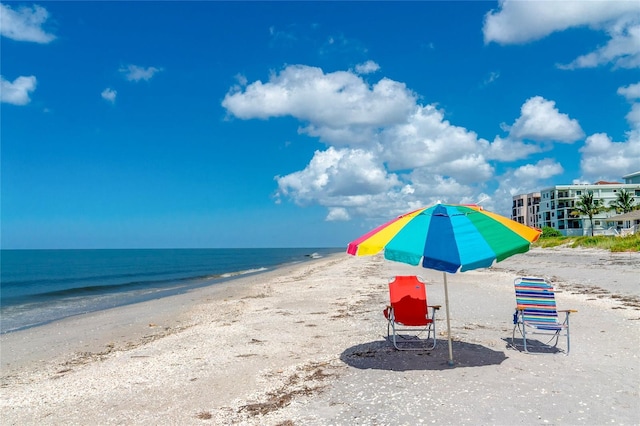 2955 N Beach Rd Unit A411, Englewood, FL 34223 - water view with nearby beach