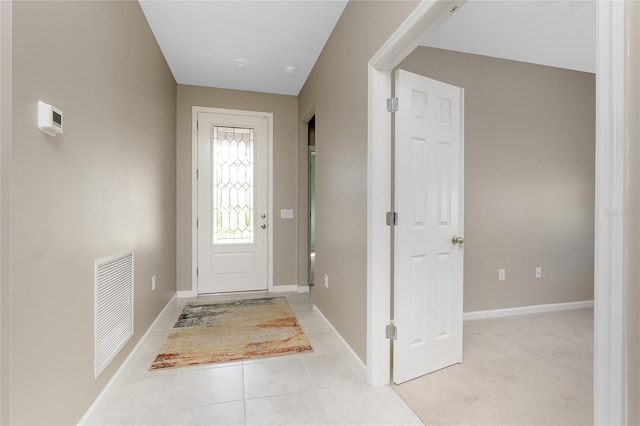 1530 Hyssop Loop, North Port, FL 34289 - entrance foyer with light tile patterned flooring and baseboards