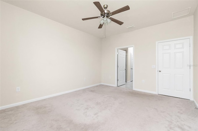 1530 Hyssop Loop, North Port, FL 34289 - unfurnished bedroom featuring carpet floors and a ceiling fan