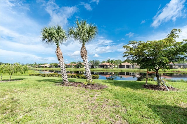 1530 Hyssop Loop, North Port, FL 34289 - view of grassy yard with a water view and a residential view