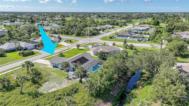 7453 Spinnaker Blvd, Englewood, FL 34224 - aerial view of residential area with a tree filled landscape
