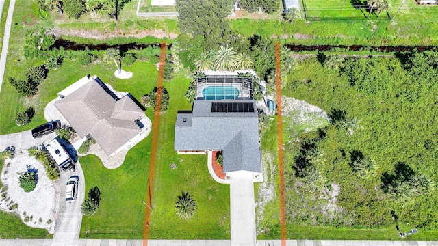 7453 Spinnaker Blvd, Englewood, FL 34224 - aerial overview of property's location featuring property parcel outlined and a pool
