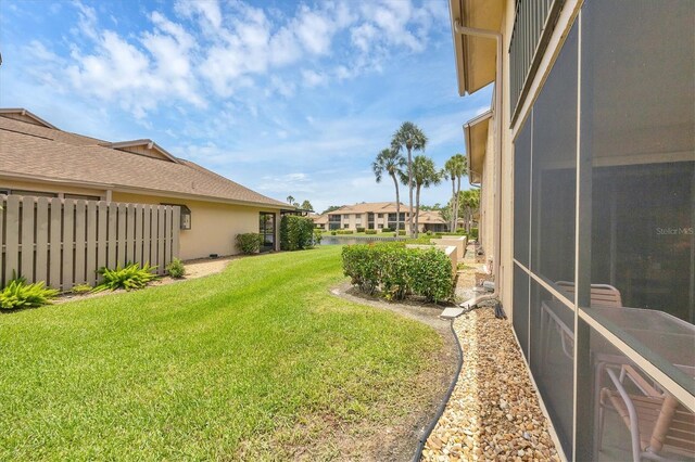 2004 Longpointe Cir Unit E2, Venice, FL 34293 - view of yard