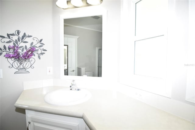 4354 Manatee Loop Unit 16A, Punta Gorda, FL 33950 - bathroom with vanity and toilet