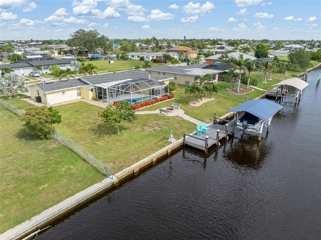 141 Baldwin Ct SE, Port Charlotte, FL 33952 - aerial view of residential area with a nearby body of water