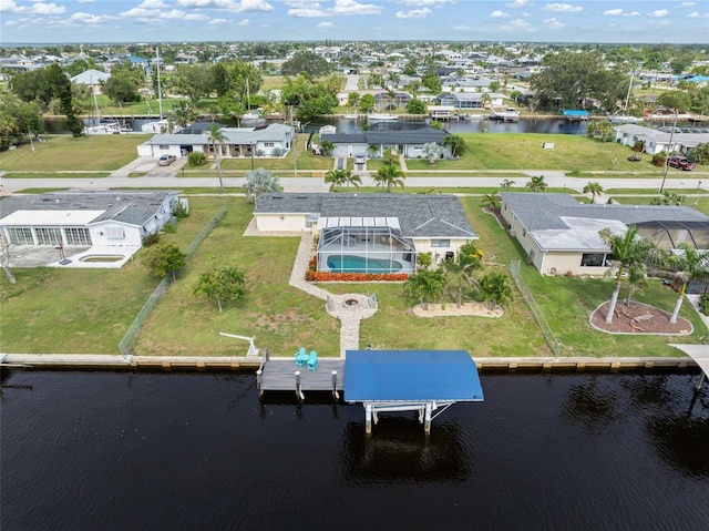 141 Baldwin Ct SE, Port Charlotte, FL 33952 - aerial perspective of suburban area with a nearby body of water