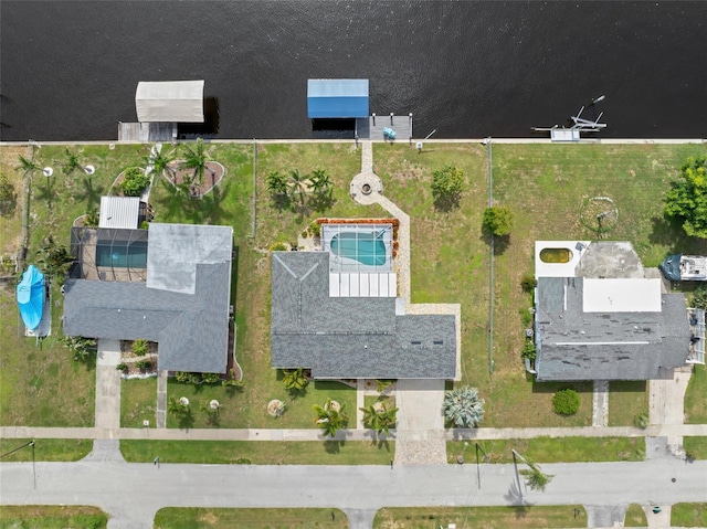 141 Baldwin Ct SE, Port Charlotte, FL 33952 - drone / aerial view of a pool area