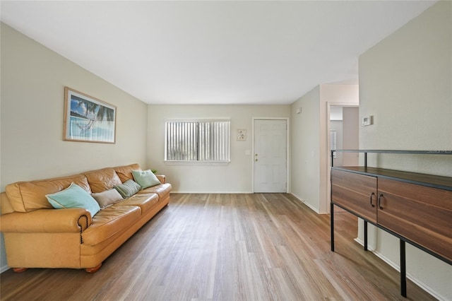 7580 Hanchey St, North Port, FL 34287 - living area featuring wood finished floors