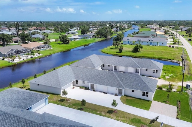 234 Boundary Blvd Unit 3, Rotonda West, FL 33947 - aerial perspective of suburban area with a large body of water