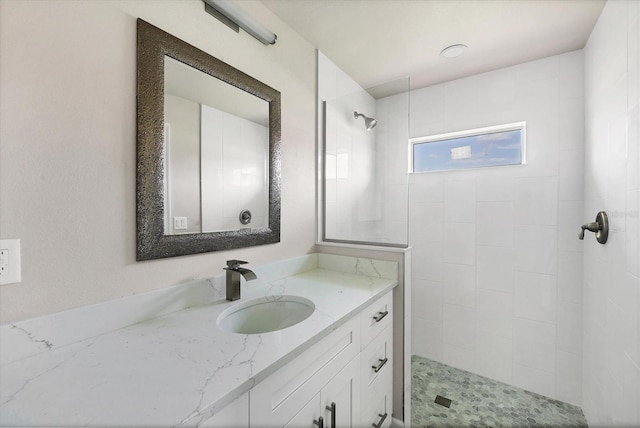 234 Boundary Blvd Unit 3, Rotonda West, FL 33947 - full bath with vanity and a tile shower