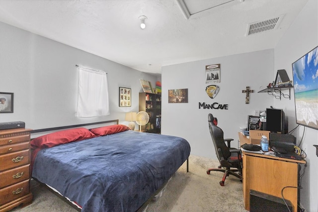 7590 Lyncrest St, North Port, FL 34287 - carpeted bedroom with a desk
