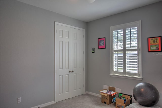 22156 Deborah Ave, Port Charlotte, FL 33954 - recreation room featuring carpet flooring and baseboards