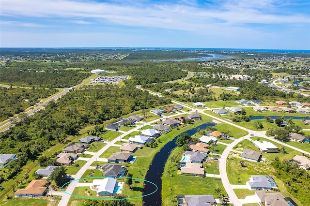 172 Mariner Ln, Rotonda West, FL 33947 - aerial perspective of suburban area