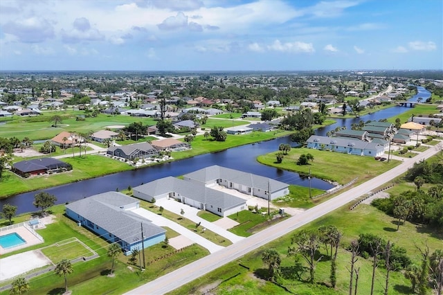 236 Boundary Blvd, Rotonda West, FL 33947 - aerial view of residential area featuring a large body of water