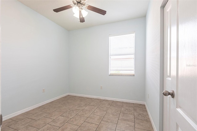 7318 61st St E, Palmetto, FL 34221 - spare room featuring ceiling fan