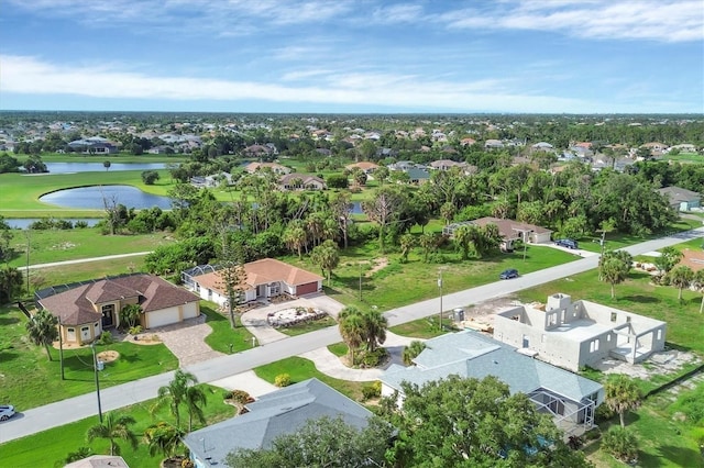 102 Marker Rd, Rotonda West, FL 33947 - aerial perspective of suburban area with a large body of water