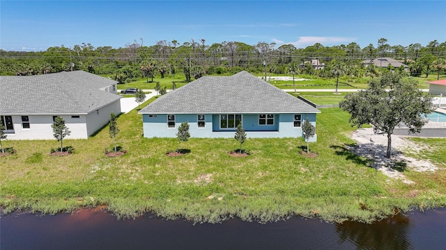 238 Boundary Blvd Unit 3, Rotonda West, FL 33947 - view from above of property with a large body of water