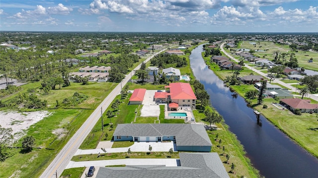 238 Boundary Blvd Unit 3, Rotonda West, FL 33947 - aerial perspective of suburban area featuring a large body of water