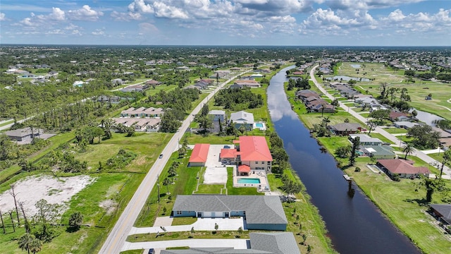 238 Boundary Blvd Unit 3, Rotonda West, FL 33947 - aerial perspective of suburban area with a large body of water