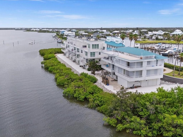 8041 Bay Pointe Dr, Englewood, FL 34224 - drone / aerial view of a large body of water