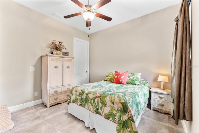 15044 San Domingo Blvd, Port Charlotte, FL 33981 - bedroom featuring baseboards and ceiling fan