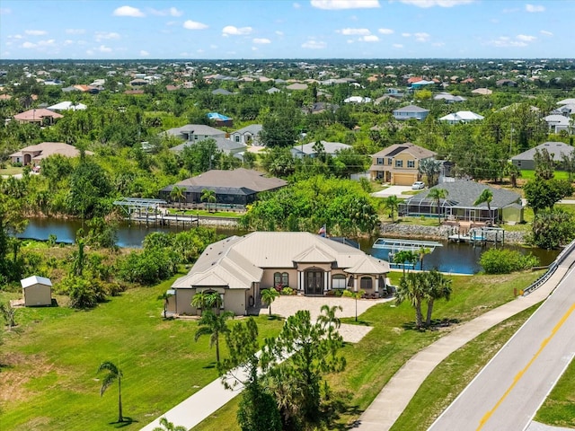 15044 San Domingo Blvd, Port Charlotte, FL 33981 - aerial view of residential area with a large body of water