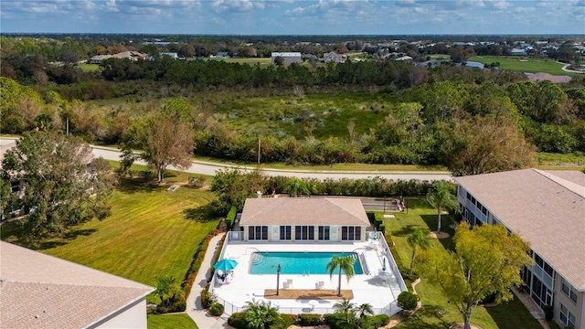 11644 SW Egret Cir Unit 905, Lake Suzy, FL 34269 - aerial view of a pool