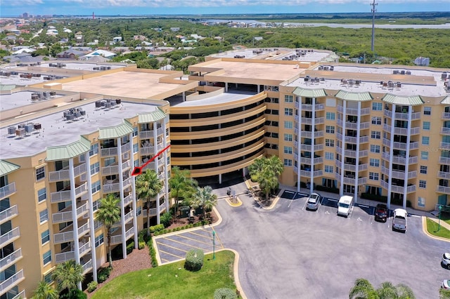 view of aerial view