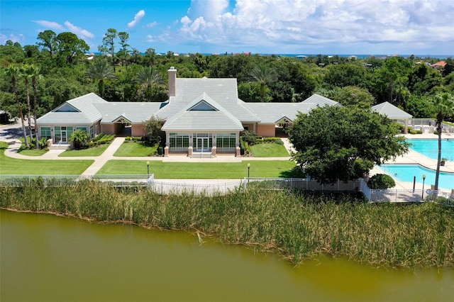 view of birds eye view of property