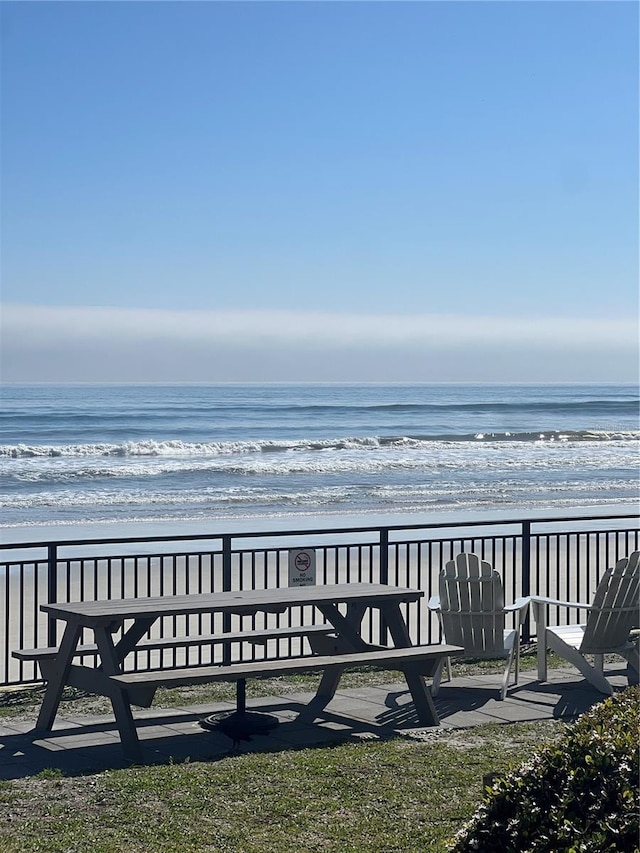 view of nearby features with a water view