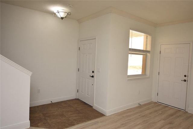 view of tiled entrance foyer