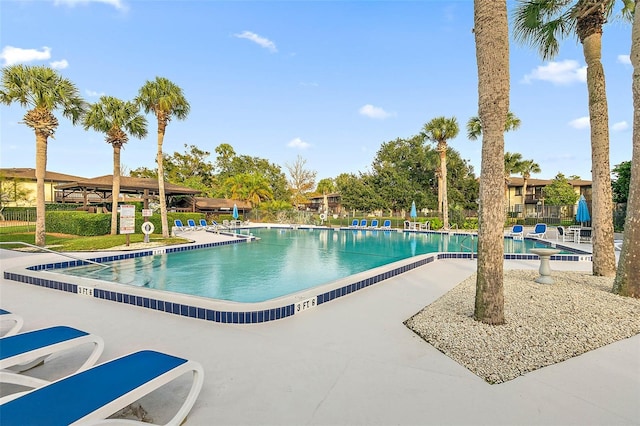 view of swimming pool