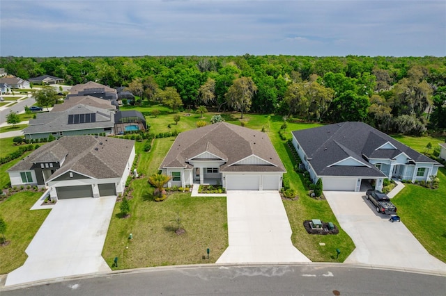 view of drone / aerial view