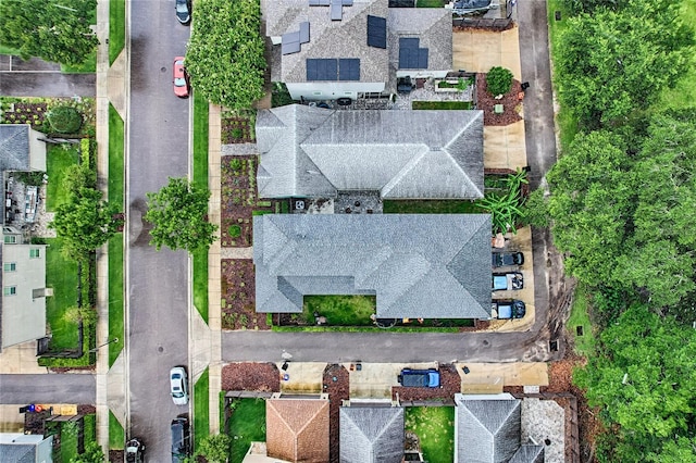 view of aerial view