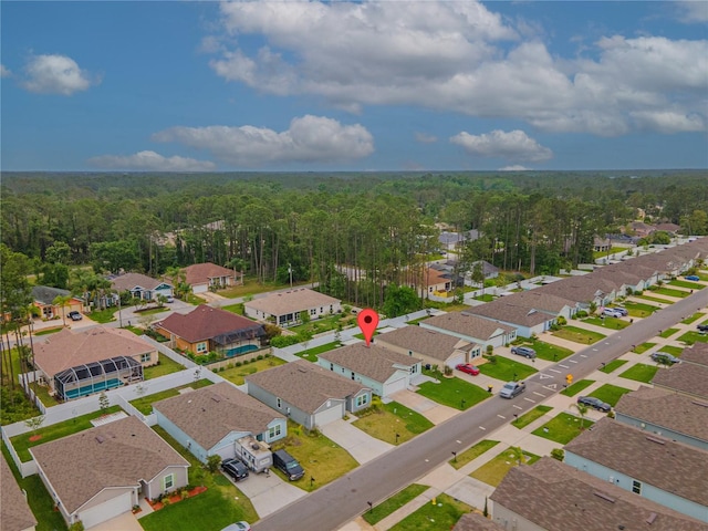 view of aerial view