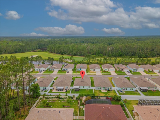 view of birds eye view of property