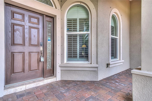 view of property entrance