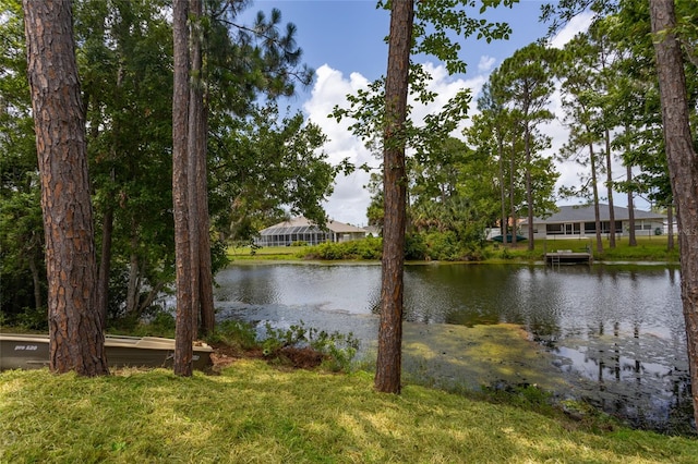 property view of water