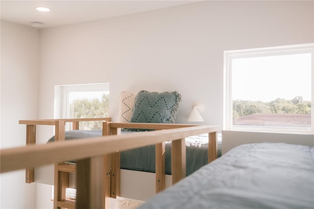 bedroom featuring multiple windows