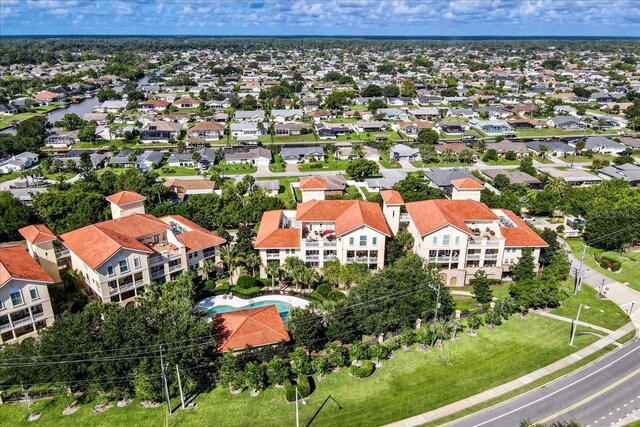 bird's eye view featuring a residential view