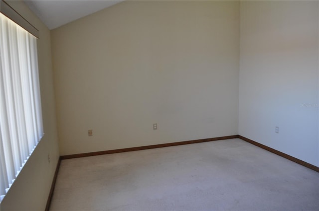 empty room featuring carpet