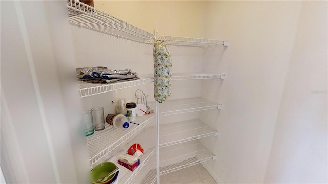 view of pantry