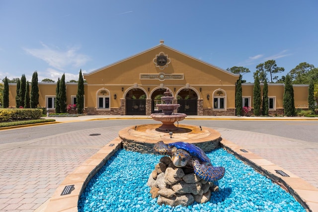view of pool