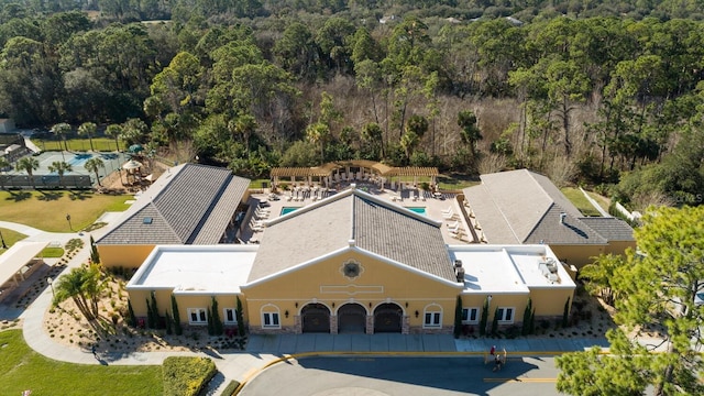 view of drone / aerial view