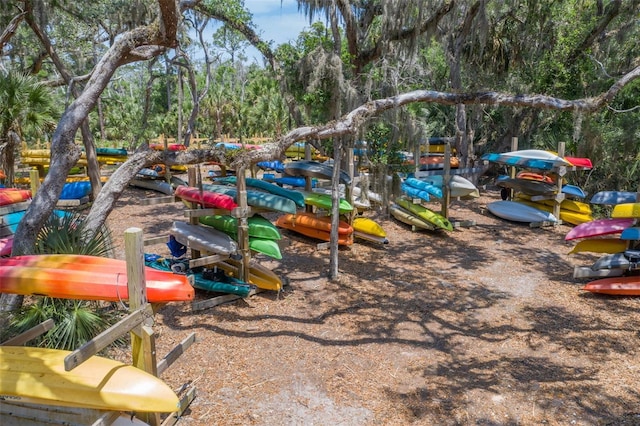 view of jungle gym