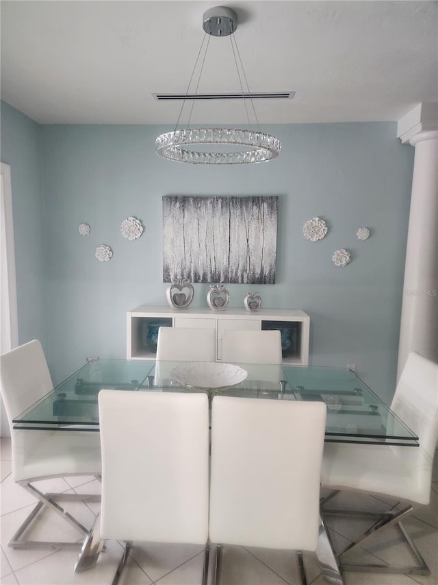 10611 SW 164th St, Miami, FL 33157 - view of tiled dining room
