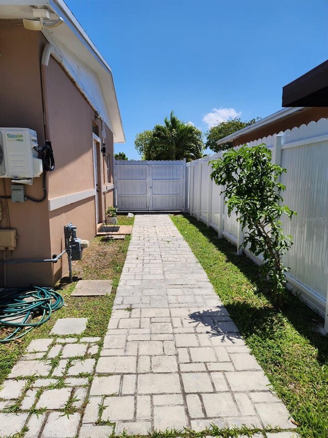 10611 SW 164th St, Miami, FL 33157 - fenced backyard with ac unit