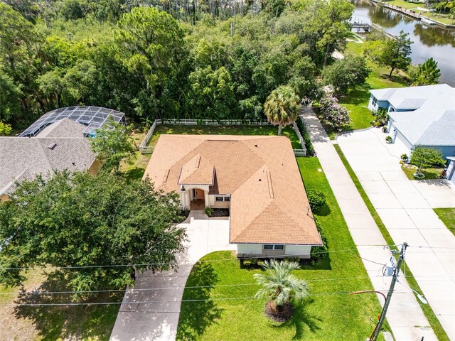 42 Colechester Ln, Palm Coast, FL 32137 - view from above of property featuring a nearby body of water