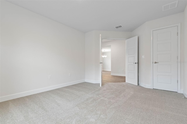 unfurnished bedroom with carpet flooring