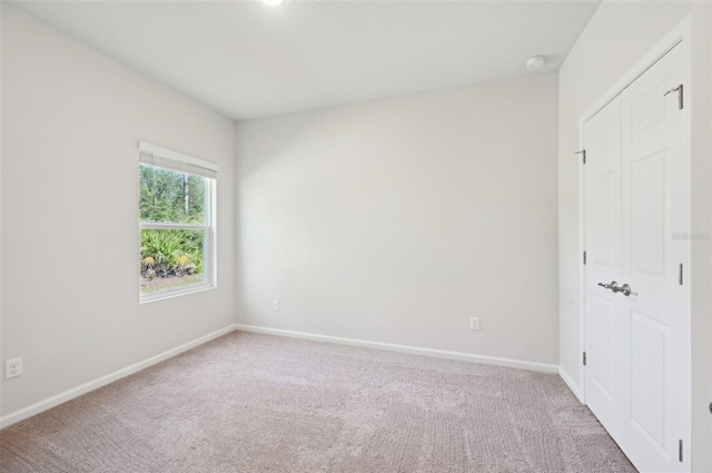 unfurnished bedroom featuring carpet